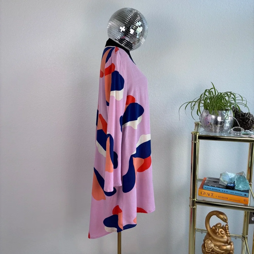 Mister Zimi Desert‎ Lily Billie Dress, AU 10 / US 6, Lilac Abstract Print Shift